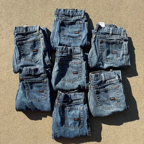 Ariat 34x30 FR M4 Relaxed Basic Boot Cut Jeans 10012555 PAIR #8 - Picture 1 of 10